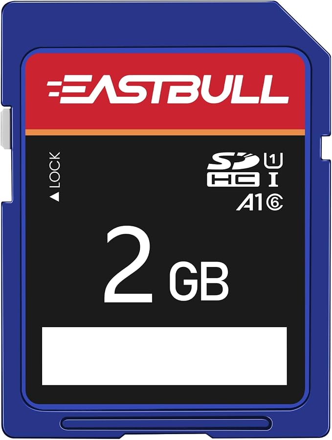 EASTBULL 5-Pack of SD Card 2GB Class 6 SD Card U1 V30 SDHC Memory Card 5-Pack - Image 5