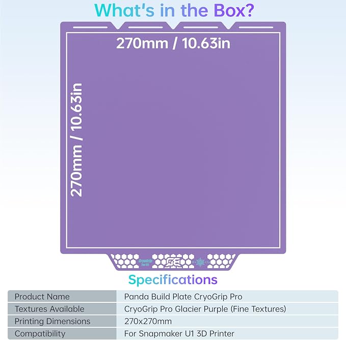 BIQU CryoGrip Pro Glacier Purple Compatible - Image 7