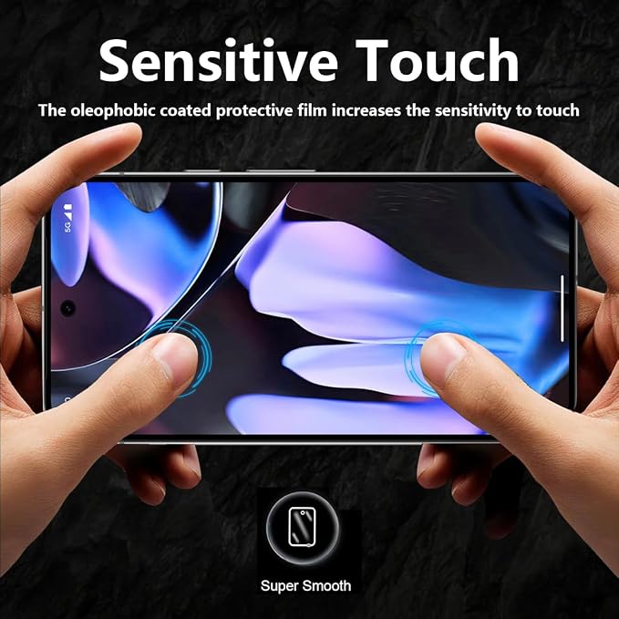 2 Pack Privacy Tempered Glass for Google Pixel 9 Pro XL/10 Pro XL Screen - Image 7