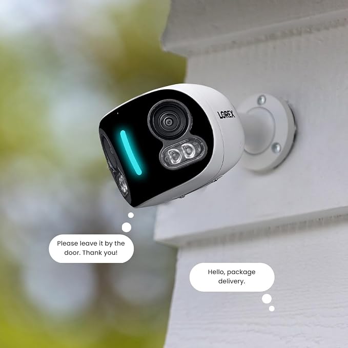 Lorex 4K 8MP IP Wired Dual-Lens Add-On Outdoor Security Camera | Smart Security - Image 11