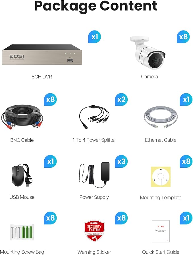 ZOSI 3K Lite Home Security Camera System - Image 9