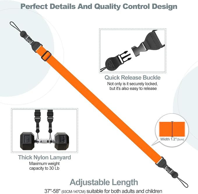 Adjustable Shoulder Strap, Comfortable Camera Strap, Neck Lanyard - Image 6