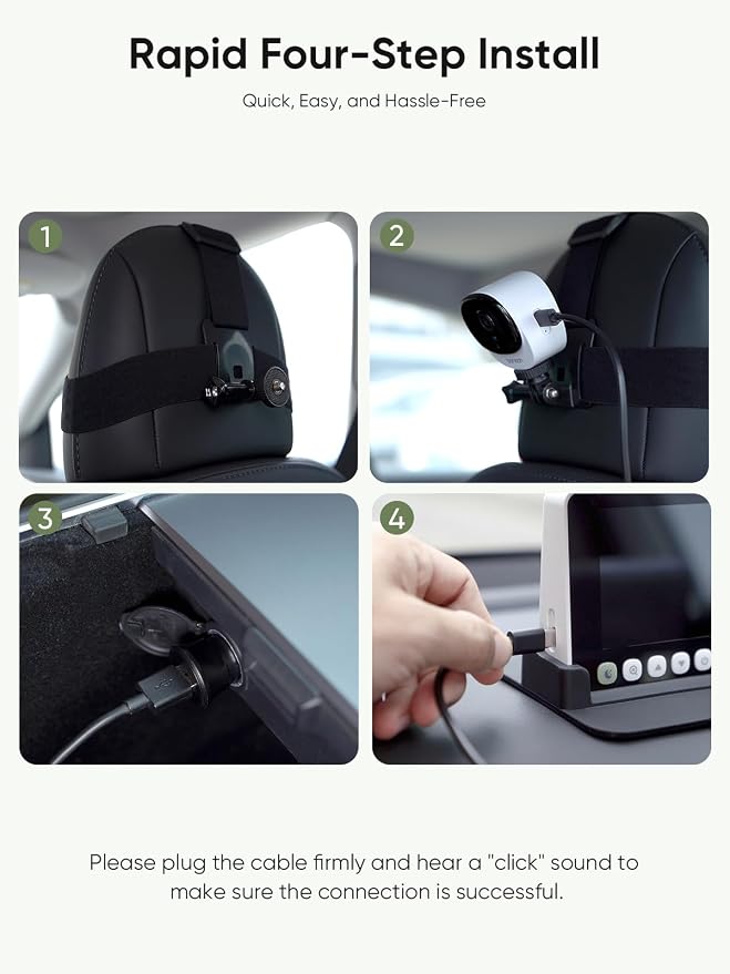 bonoch 5" 1440P Baby Car Camera - Image 8