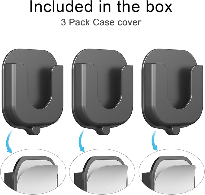3PACK Adhesive Wall Mount Bracket - Image 7
