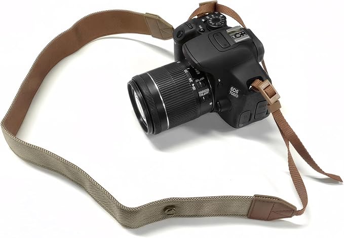 TENOC Vintage Camera Strap 1 Pack, Canvas Herringbone Neck Shoulder Strap - Image 7