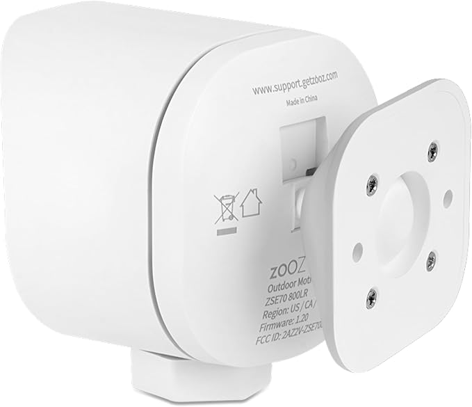 Zooz Outdoor/Indoor Motion Sensor ZSE70, Z-Wave Long Range, Temperature - Image 5