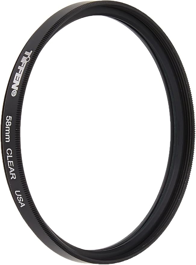 Tiffen 58CLR 58mm Clear Camera Lens Filter by Tiffen