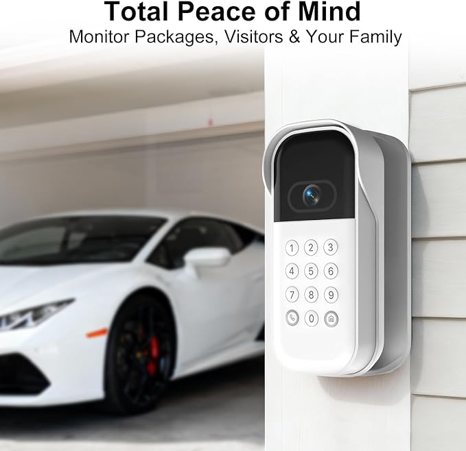 Swivel Mount for myQ Smart Garage Video Keypad, Weatherproof Angle Mounting - Image 7