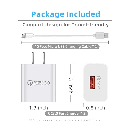 2 Pack 10FT Arlo Camera Charger 9V - Image 5