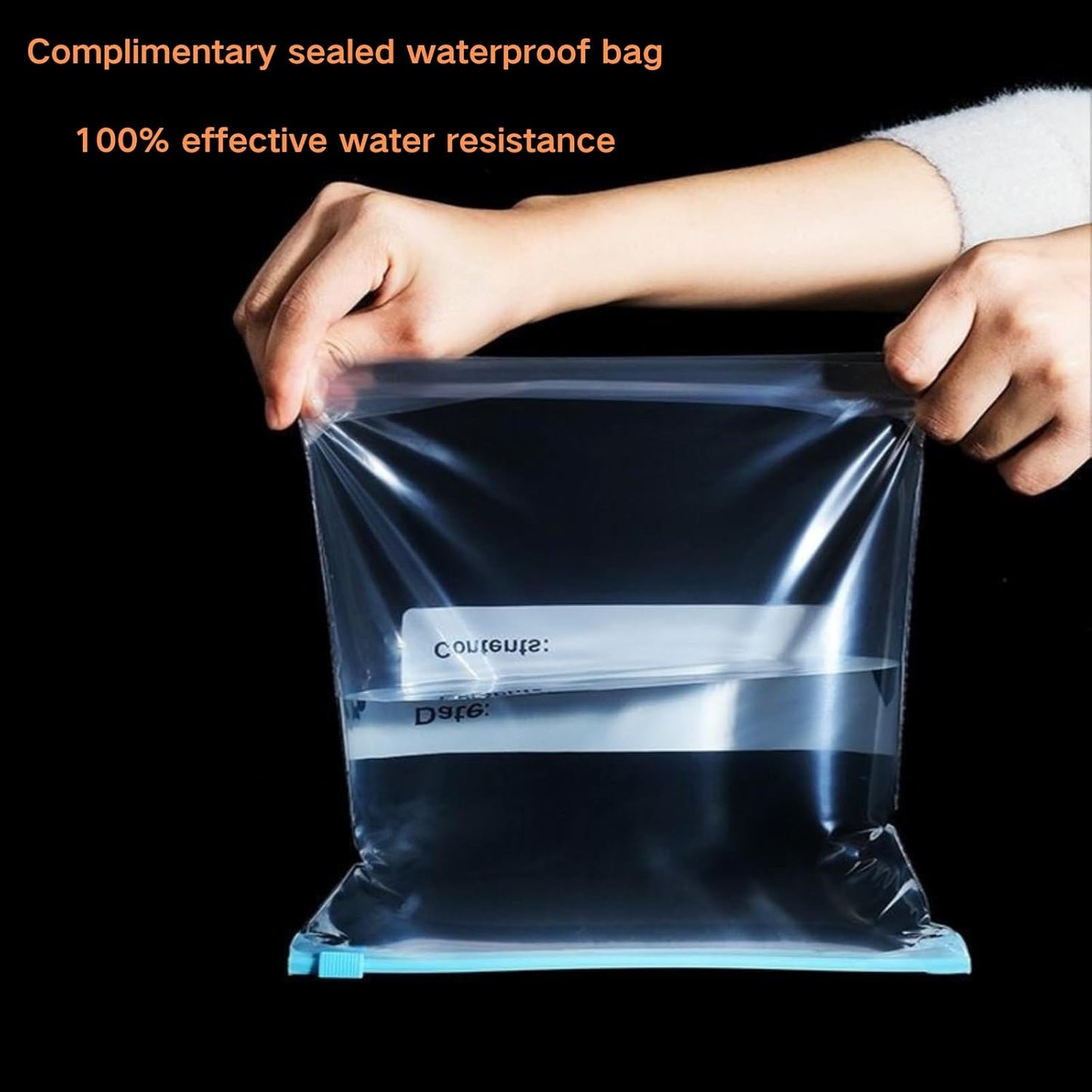 Fireproof Document Bag – Waterproof Fireproof Money Bag for Cash with Zipper, Fireproof Pouch for Important Document Storage | Fireproof Bags for Documents,Money (Silver Gray, Inside Size 15“ x 11")