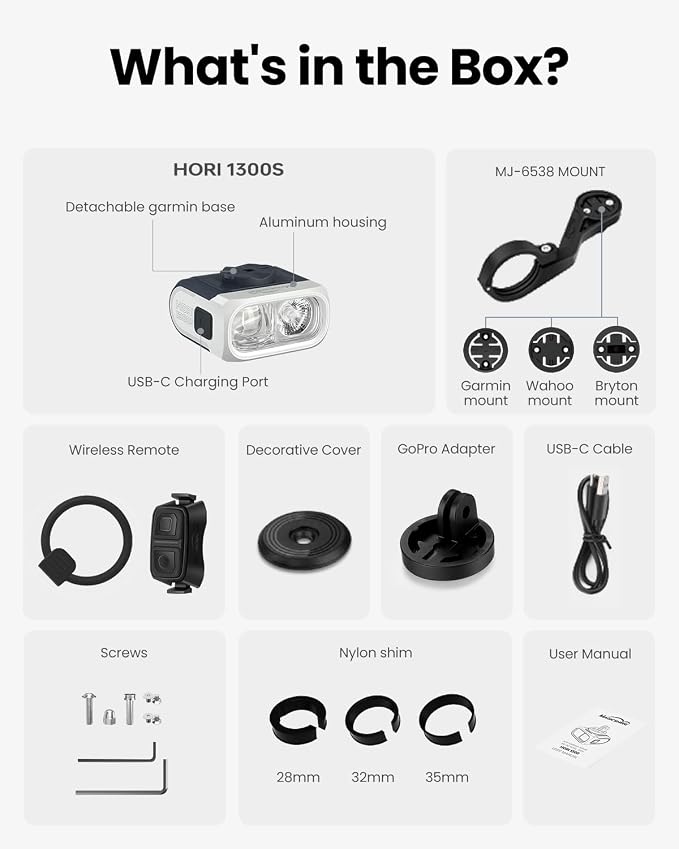 Magicshine HORI1300S Bike Headlight, Compatible - Image 10
