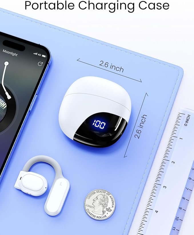 AI Translation Earbuds Real Time 164 Languages 80H Playtime Translator Ear Buds - Image 8