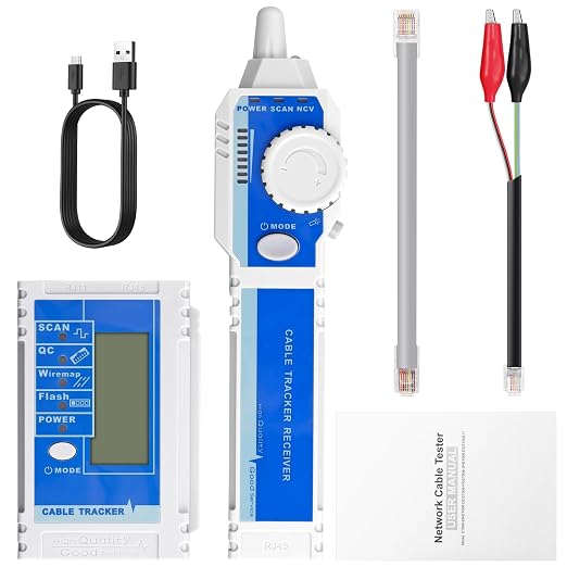 Network Cable Tester NCV for CAT5 CAT6 CAT7 CAT8, Ethernet Wire Tracker for - Image 9
