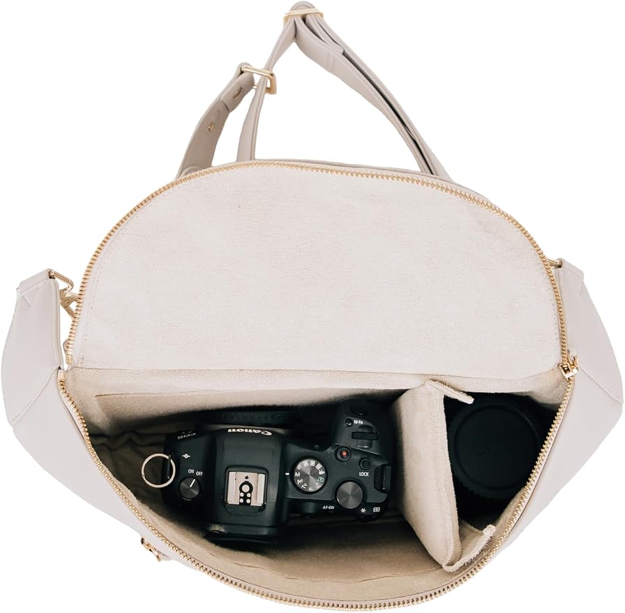 The Sidekick Camera Bag – Compact, Vegan Leather, Hands-Free Crossbody - Image 8