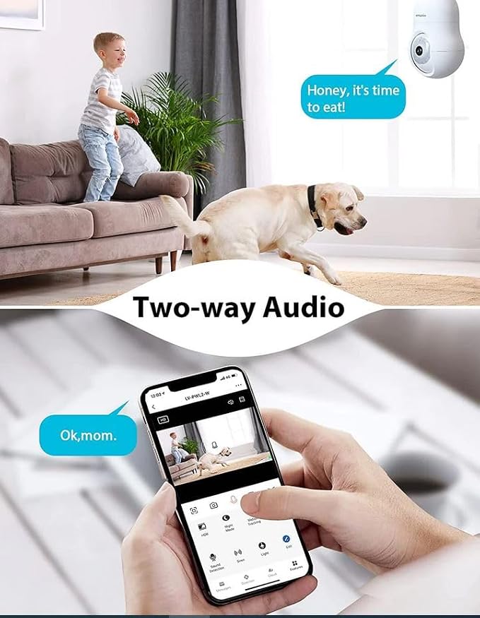 LaView 4MP Bulb Security Camera 2.4GHz, 360° 2K Security Cameras Wireless - Image 10