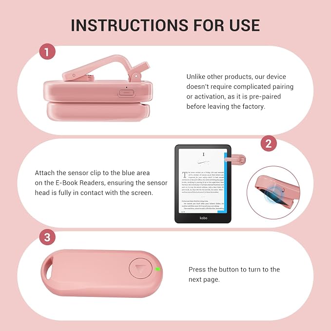 CoBak Remote Page Turner – Page Turning & Camera Remote Shutter - Image 8
