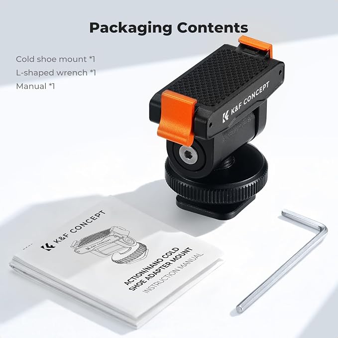 K&F CONCEPT Cold Shoe Mount Compatible - Image 8