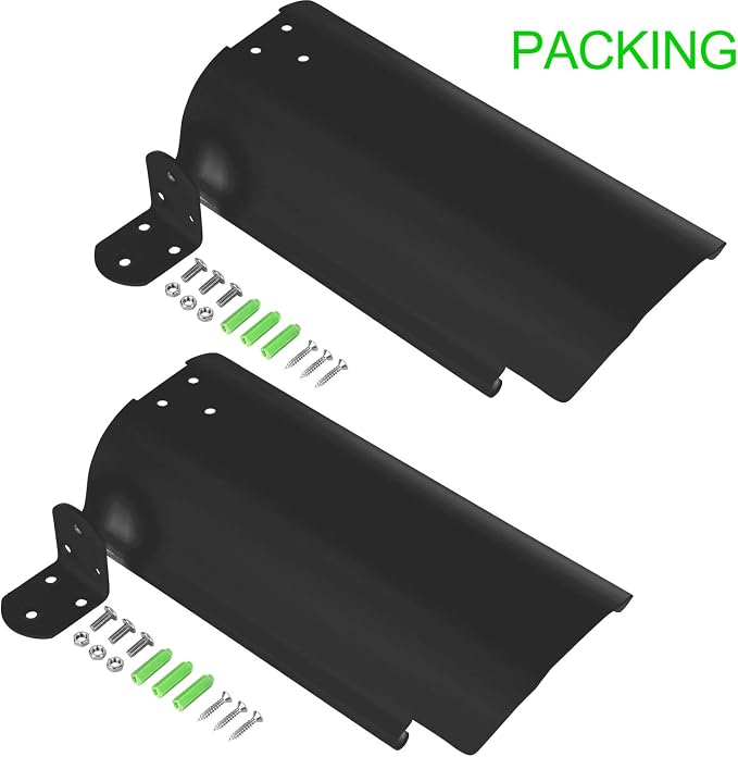 2 Pack Universal Sun Rain Shade Camera Cover Shield, Protective Roof - Image 7