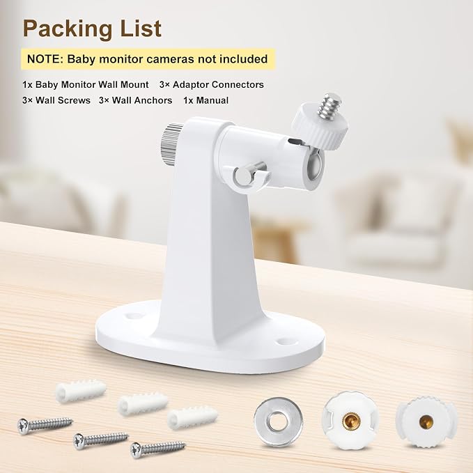 Adjustable Baby Monitor Wall Mount - Image 7