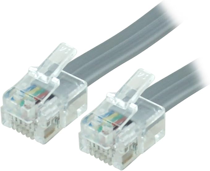 RiteAV - 50FT RJ12/M to RJ12/M 6P6C Straight by RiteAV