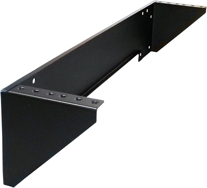 2U 19-Inch Vertical Wall Mount Bracket by VerticalCable