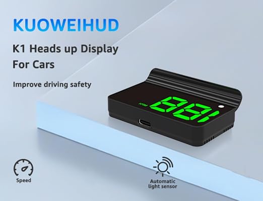 Heads up Display for Cars, Car HUD, Head up Display for Car, Digital GPS HUD - Image 9