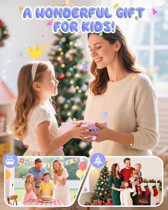Kids Camera Instant Print, 1080P HD Kids Instant Camera - Image 7