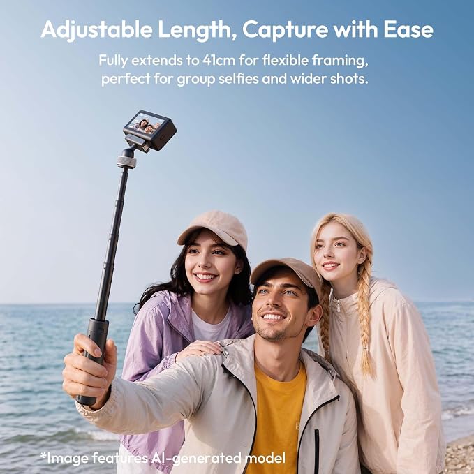 ULANZI MT95 Mini Tripod for DJI Action 5 Pro/4/3/Osmo 360 | Magnetic Quick - Image 8