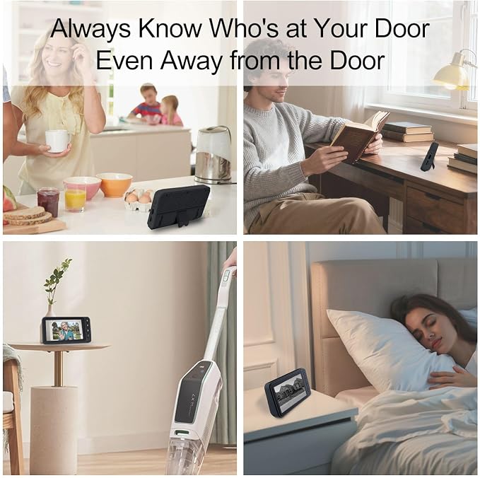 TKMARS Doorbell Camera Wireless No Subscription Video Doorbell, Real-time - Image 9
