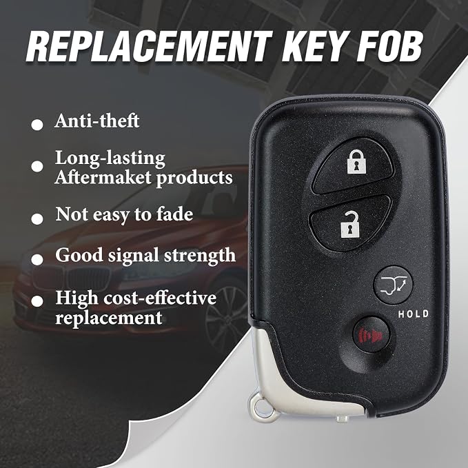 Keymall Smart Key Fob Transmitter Keyless Entry Remote Replacement - Image 7