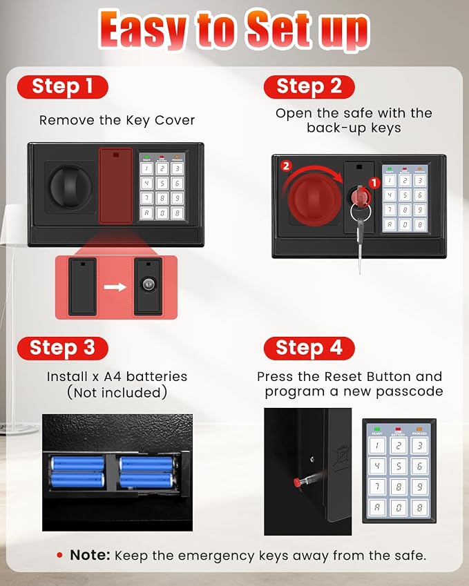 35 Mins Fireproof Safe - Image 9