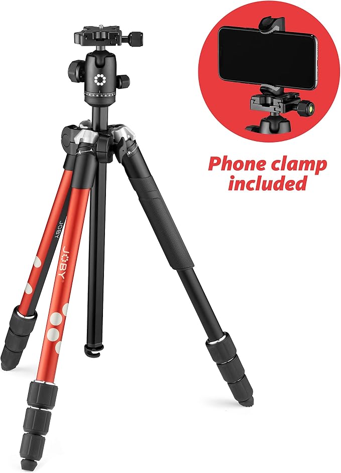 JOBY RangePod, Aluminium Traveller Camera/SmartphoneTripod - Image 8