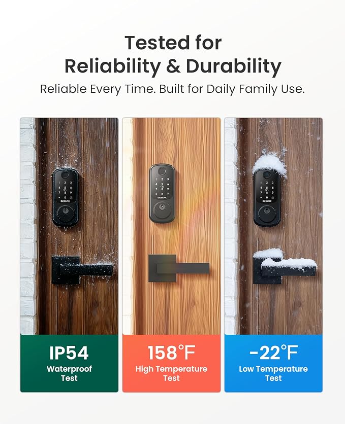DESLOC B200 Fingerprint Smart Lock - Image 9