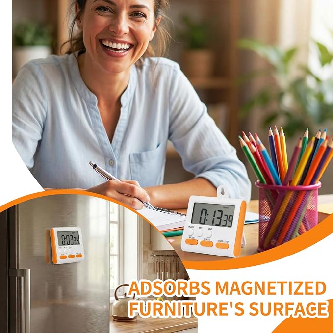 Mudder 3 Pack Digital Kitchen Timer - Image 7