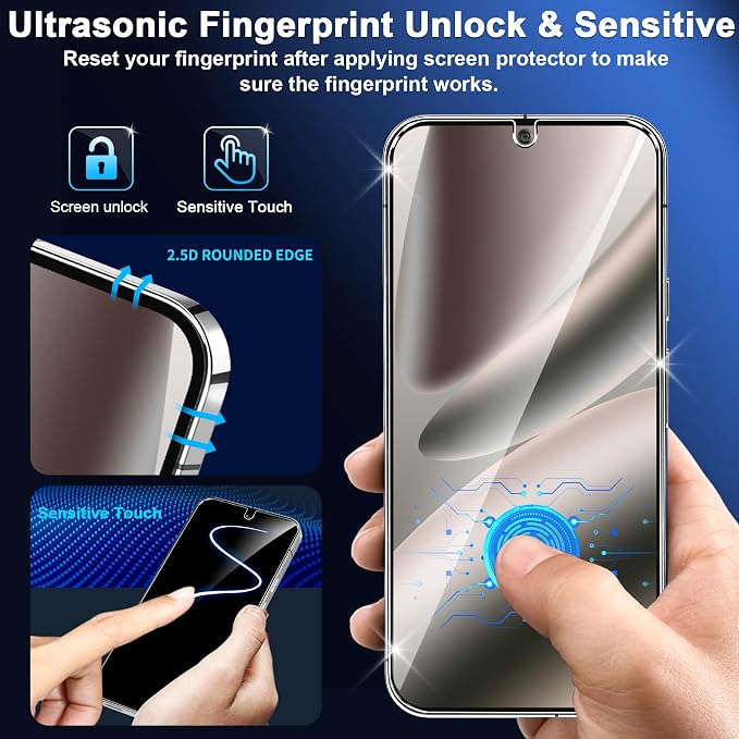 letosan 3 Pack for Google Pixel 10 Pro XL Screen Protector Tempered Glass + 3 - Image 7