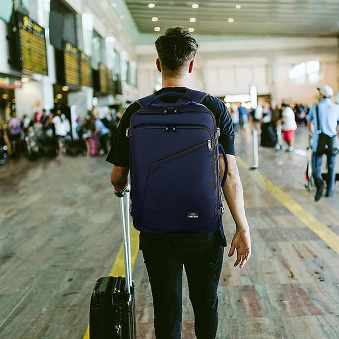 MATEIN Extra Large Mens Travel Backpack Carry on, Expandable Traveling Backpack - Image 9
