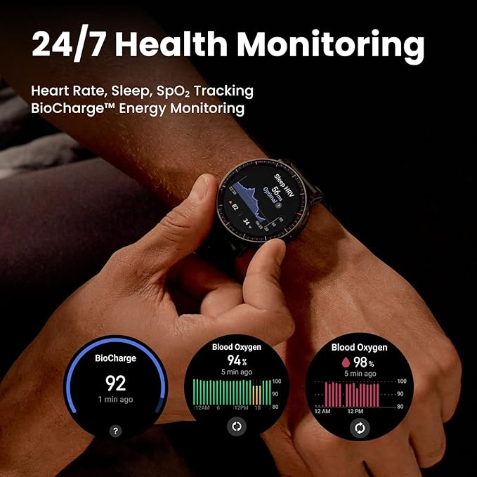 Amazfit Active Max Smart Watch 1.5" AMOLED Display, 25-Day Battery, Offline Maps - Image 6