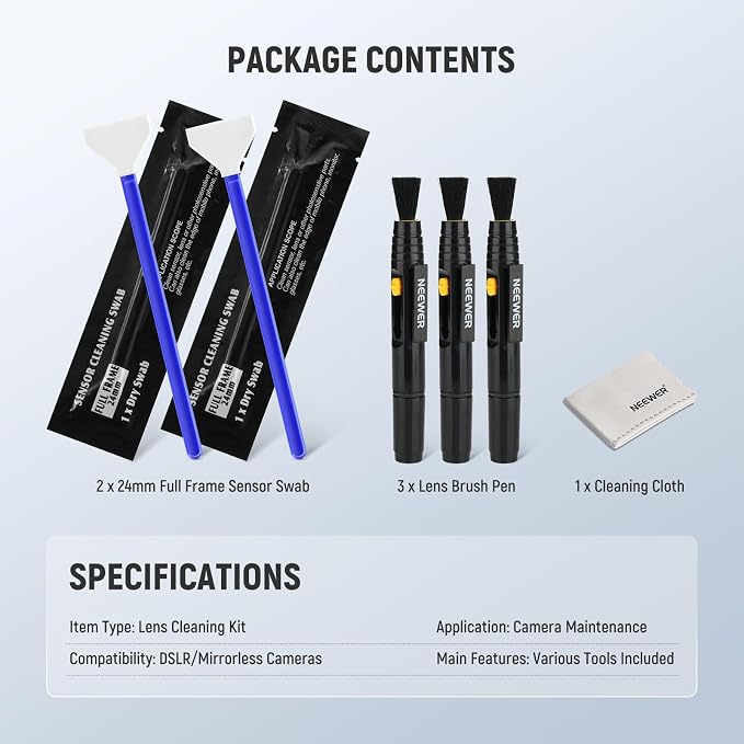 NEEWER 6 in 1 Camera Lens Cleaning Kit - Image 8