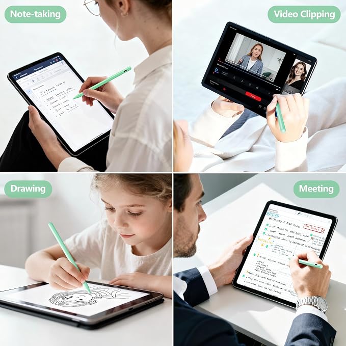 Stylus Pen for iPad 6th-11th Generation-2X Fast Charge Active Pencil Compatible - Image 7