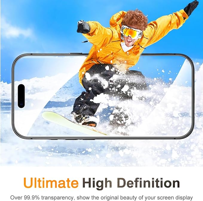 Wiaocit 3 Pack Tempered Glass Screen Protector - Image 6