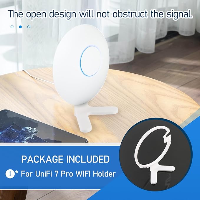for Ubiquiti Networks UniFi 7 Pro Stand Desk Holder, Durable Mount Stand - Image 7