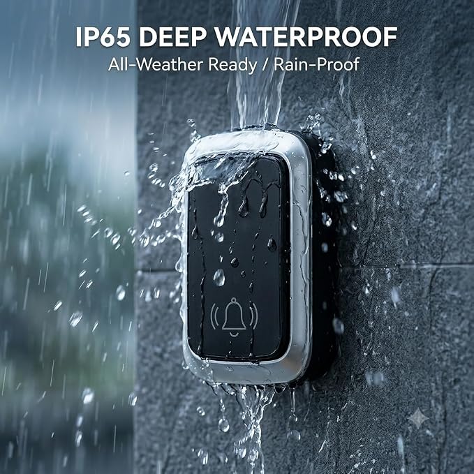 Self-Powered Doorbell Battery-Free Wireless Doorbell, No Batteries Needed - Image 5