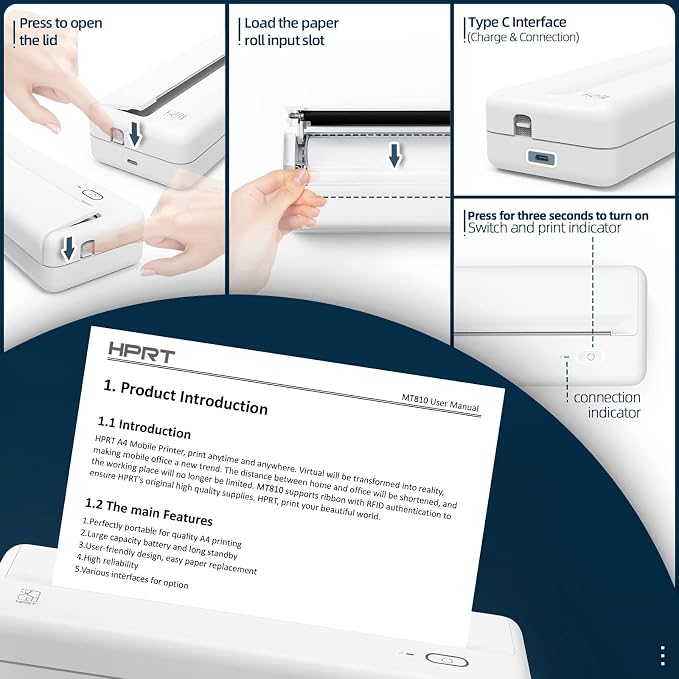 HPRT Wireless Portable Printer - Image 9