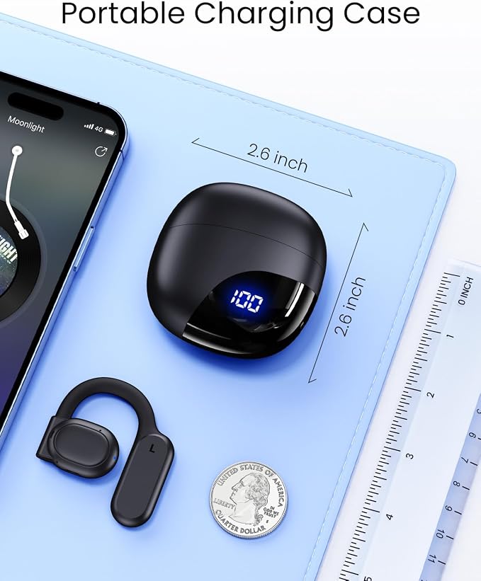 AI Translation Earbuds Real Time 164 Languages 80H Playtime Translator Ear Buds - Image 8