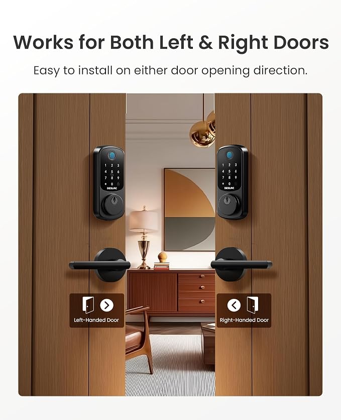 DESLOC B200 Fingerprint Smart Lock - Image 9