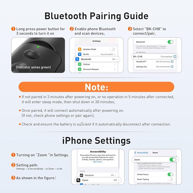 AMAZEAR Shutter Grip for iPhone 17 Pro Max/Android Mobile Phones, DSLR Camera - Image 7