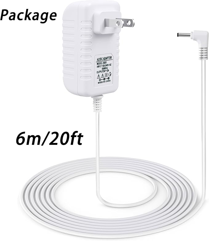 20FT Baby Monitor Charger Cable - Image 6