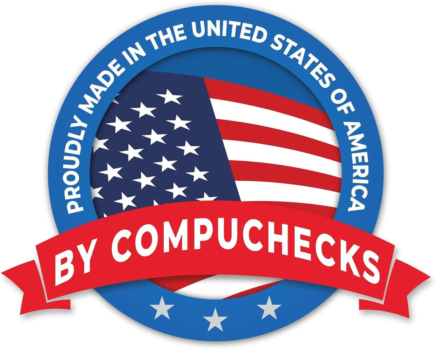 Compuchecks 2000 High Security Blank Check On Bottom Stock Paper Compatible with QuickBooks (Brown Mazed) Print Easy Your Computer Checks for Business Or Personal Use - Paper Weight # 70