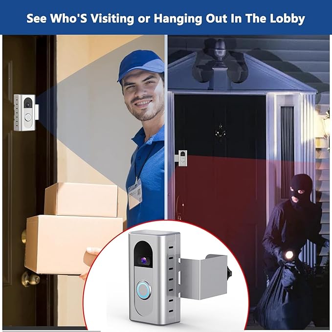 KIMILAR Anti-Theft Video Doorbell Mount Compatible - Image 7