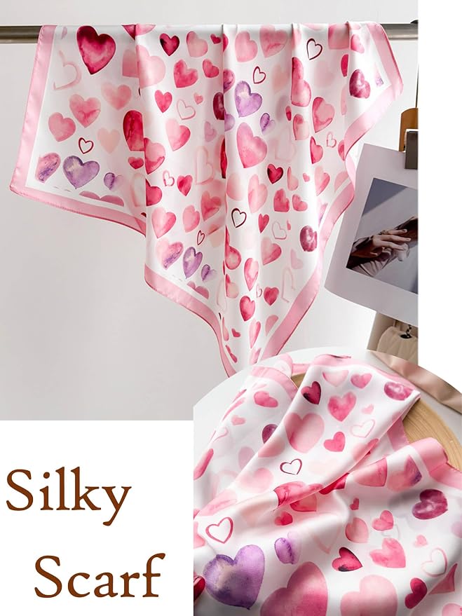 Silky Scarf for Women Lightweight Satin Bandanas Neck Hair Wrap For Sleeping - Image 5